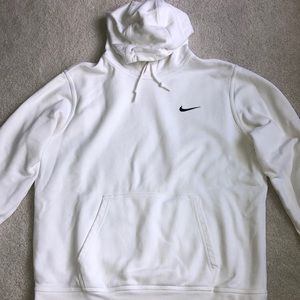 Men’s size large white Nike sweatshirt